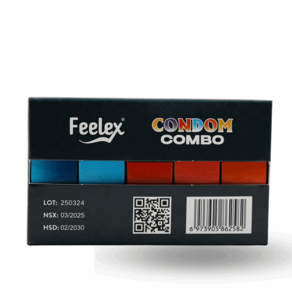 Feelex condoms Combo 5in1 Shandong 15s