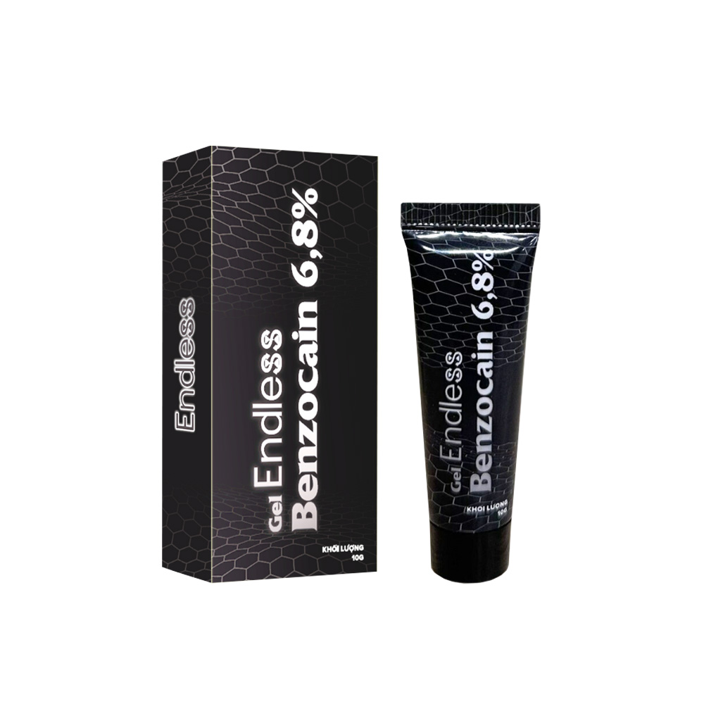 Gel bôi trơn Endless Benzocaine 6,8g Gel Endless Benzocain 6,8%