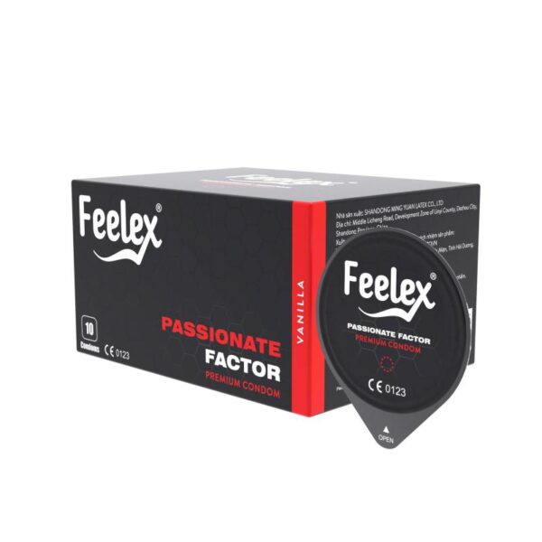 Feelex Condoms Passionate Factor Shandong 10s